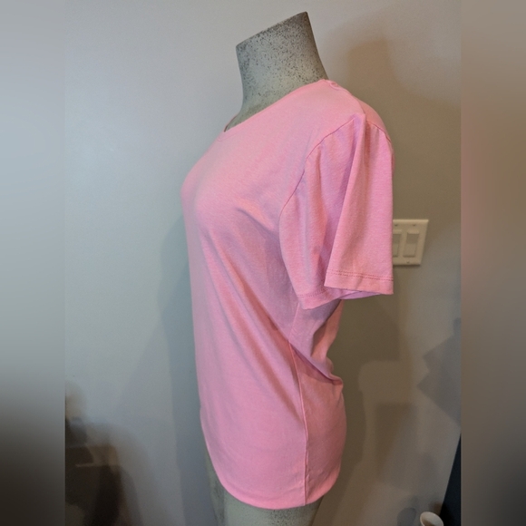 Onix pink cotton t shirt NWOT Size XL tunic length - Picture 4 of 10